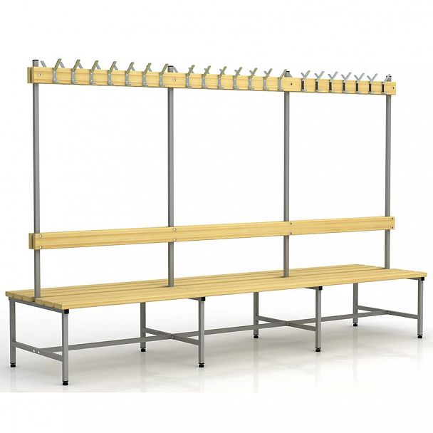 Вешалка двухсторонняя П-092Д/2 на 42 крючка - Вид 1