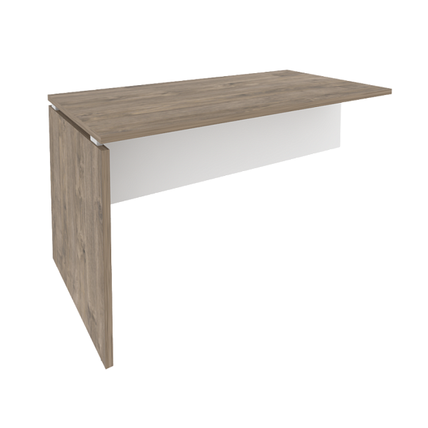 Onix Брифинг-приставка O.BR-13 Тиквуд темный/Белый бриллиант 1380*720*750 - Вид 1