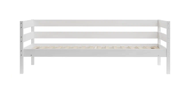 Кровать-тахта деревянная Мечта 5 800х1900, береза, цвет белый - Вид 2
