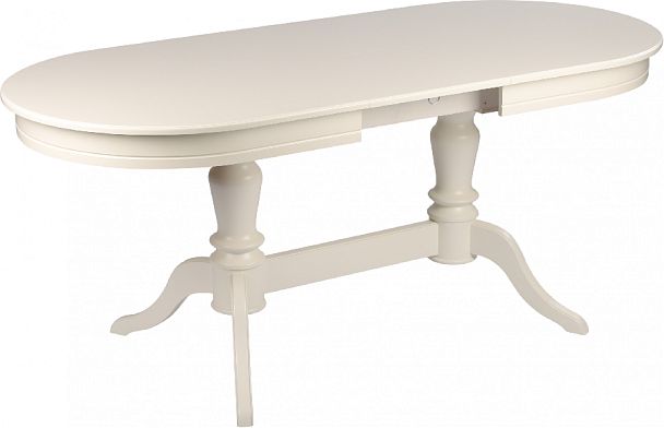 Стол деревянный раздвижной Арей 140(180)х80х76 Слоновая кость - Вид 5