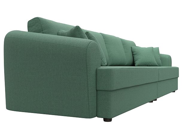 Диван прямой Милтон Рогожка зеленый - Вид 3