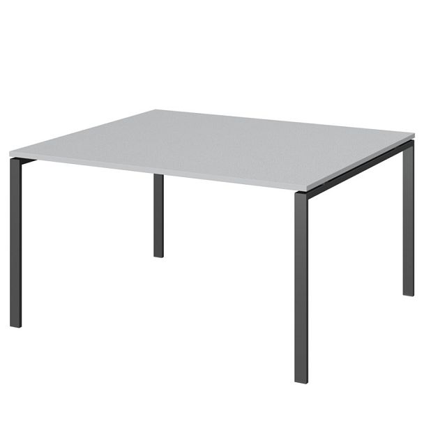 Стол переговорный на металлокаркасе АМП-004.123 Серый/Антрацит 1600x1236x760 Арго-М - Вид 1