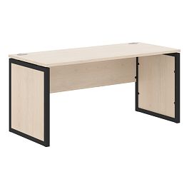 Стол прямой XQPST 167 Бук Тиара/Антрацит 1600х700х750 XTEN-QP - Фото предпросмотра