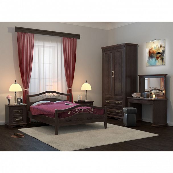 Кровать "Талисман 120" сосна - Вид 2