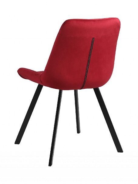 Комплект стульев поворотных Эйден М, Confetti bordo/черный, 4 шт. - Вид 6