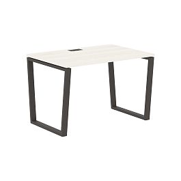 Стол прямой EVST 1180 Ясень Траун/Мокко 1160х800х750 EDIS - Фото предпросмотра