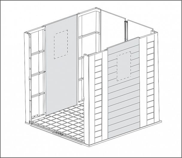 Сарай "FACTOR 6x6" - Вид 11