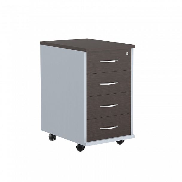 Тумба "Imago" ТМ-4 венге/металлик - Вид 1