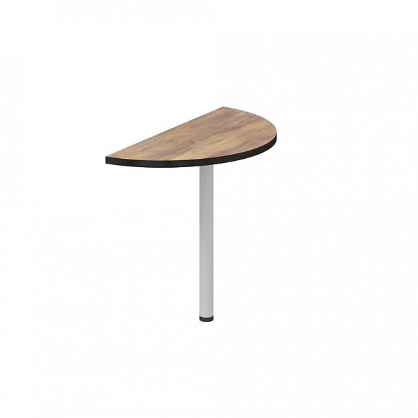 Брифинг приставка, столешница 18 мм "Логистика"  ПК-ЛОГ-ПР80Х40-В1-1078 таксония медовая+черный - Вид 1