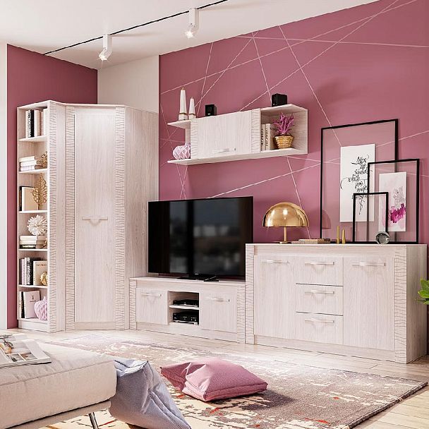 "Монако" КМ-14 ясень белый/F12 - Вид 3