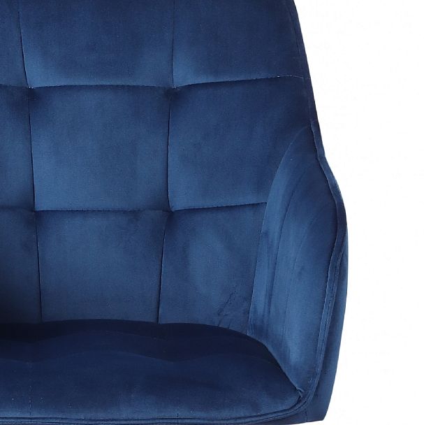 Комплект кресел поворотных Мони, Confetti blue/белый, 2 шт. - Вид 8