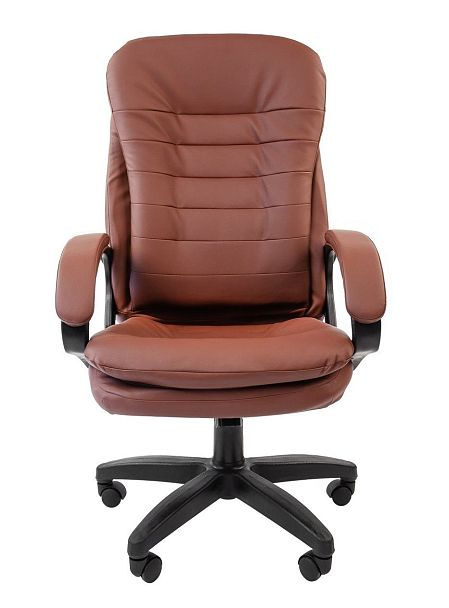 Кресло CHAIRMAN 795LT, экокожа, коричневый - Вид 2