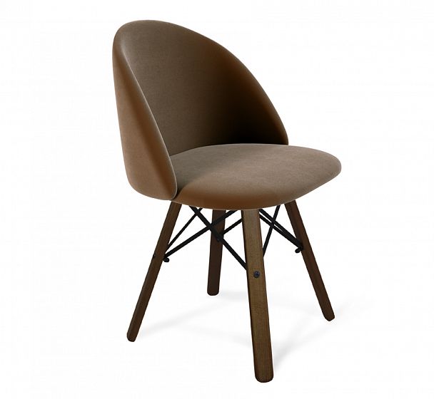 Стул Sheffilton SHT-ST35/S70 кофейный ликер/темный орех/черный - Вид 2