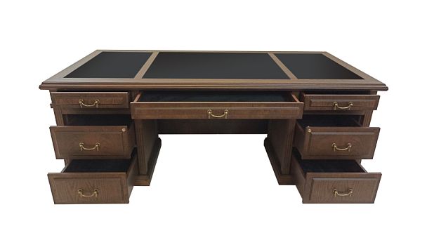 Креденция 4 двери Ministry 220,5x55x88 дуб шоколад - Вид 18