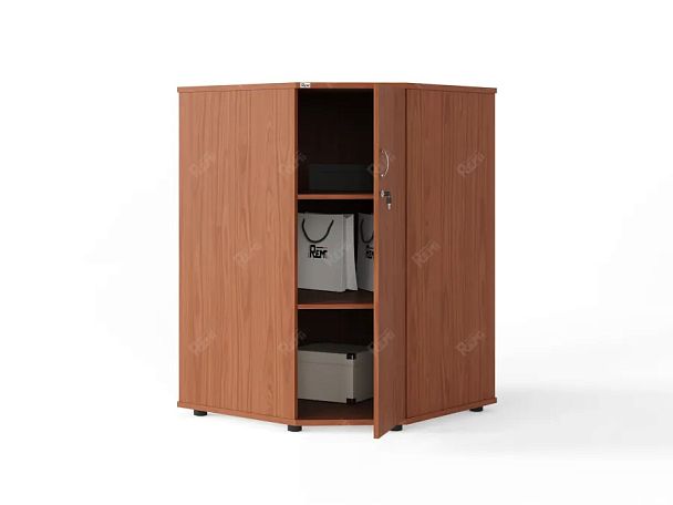 ЛАЙТ / LIGHT RLG053-8x8 Угловой шкаф 80x80x113 Орех Итальянский - Вид 2