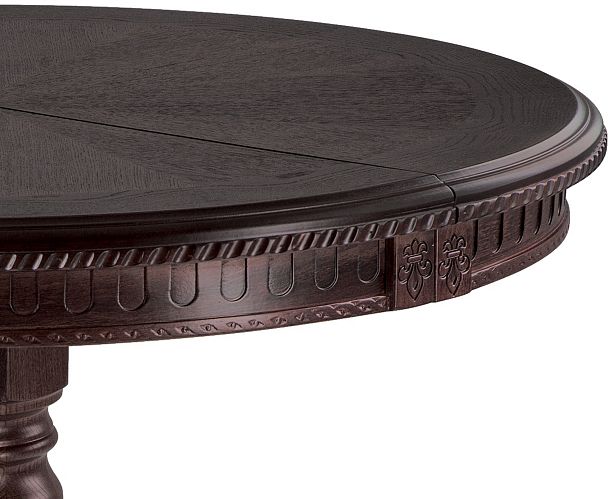 Стол деревянный раскладной Лорель D90 Венге - Вид 8