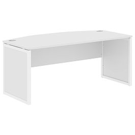 Стол руководителя XQPET 189 Белый/Белый 1800х914х750 XTEN-QP - Фото предпросмотра