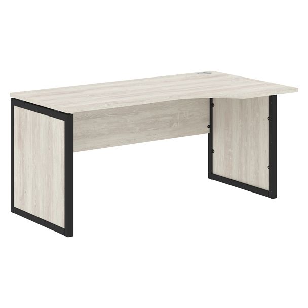 Стол эргономичный XQPCET 169(R) Сосна Эдмонт/Антрацит 1600х900х750 XTEN-QP - Вид 1