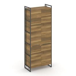 Rift Шкаф 5 ниш широкий RF.SS-51 Сандал Янтарный/Металл Антрацит 798*396*2010 - Фото предпросмотра