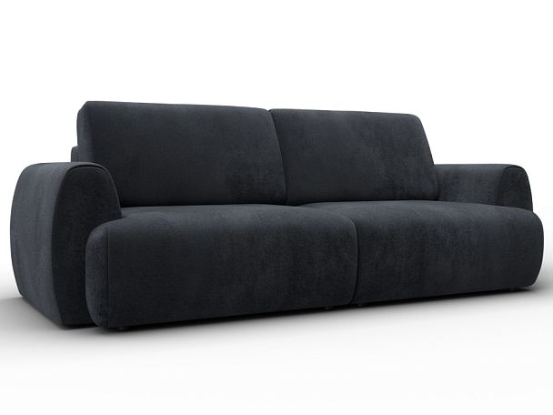 Диван прямой Лига-115 НПБ Велюр серый - Вид 1