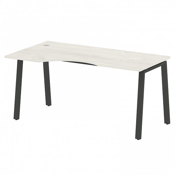 Стол "Metal System" БА.СА-1 дуб наварра/антрацит - Вид 2