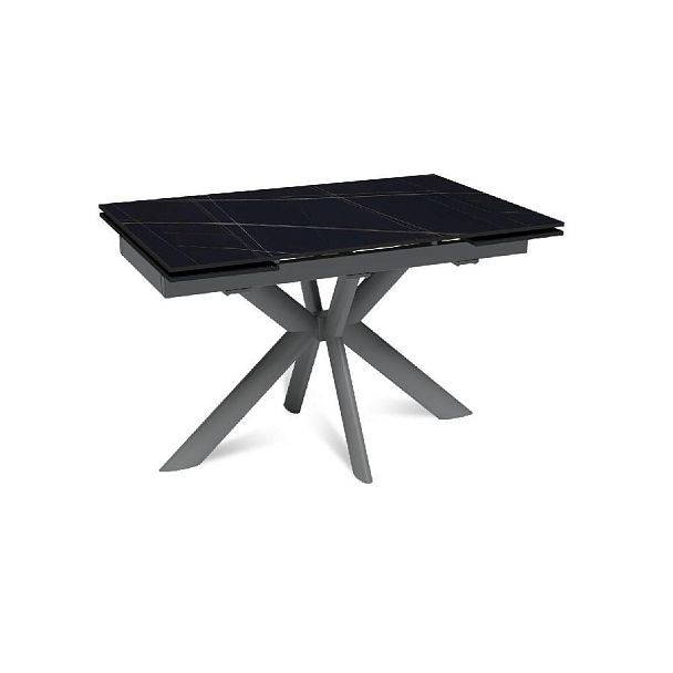 Стол раскладной Strong (120+30+30), керамика матовая Black Gold - Вид 1