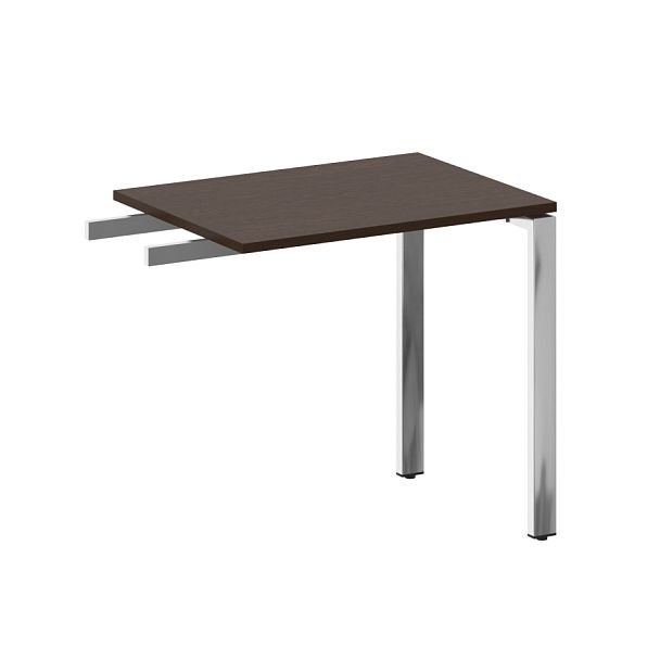 Metal System Direct Брифинг-приставка БП.ПР-2 Венге/Нерж. сталь 800*600*750 - Вид 1