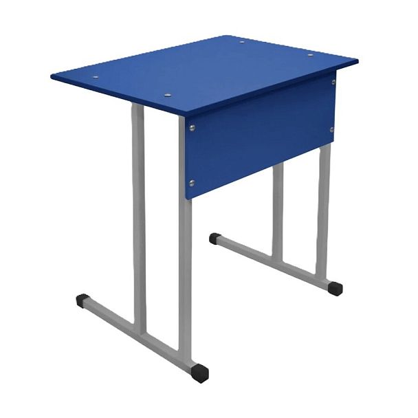Стол ученический Квадро 1М (Н), одноместный, нерегулируемый (стандартные цвета RAL), гр.4 - Вид 2