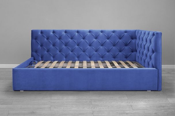 Кровать «Оливия» голубая - Вид 2