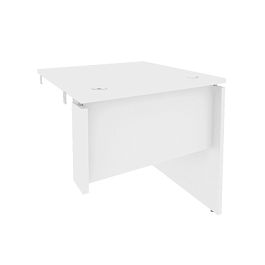 Onix Стол-приставка правый к опорным элементам O.SPR-0.8 (R) Белый бриллиант 780*800*750 - Фото предпросмотра