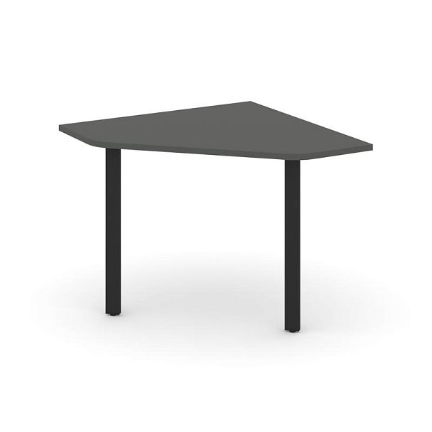 Стайл Проджект Угловой элемент перег. стола SN-6.UPRG-001 Антрацит/Металл Черный 1180*1180*750 - Вид 1