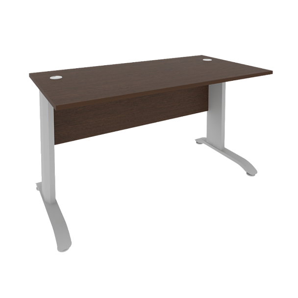 Riva Metal-L Стол письменный ПЛ.СП-3 Венге/Тёмно-серый металл 1400*720*750* - Вид 1