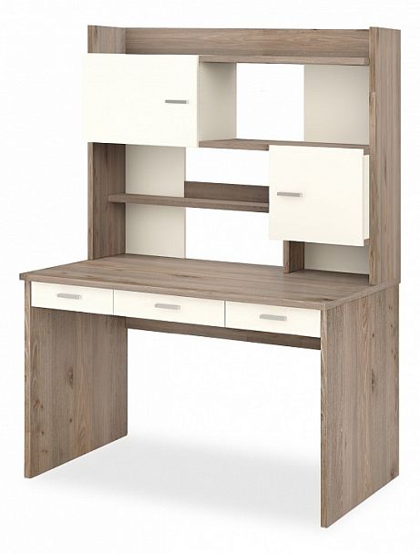 Стол компьютерный Домино Нельсон СП-83 Белый/Нельсон - Вид 1