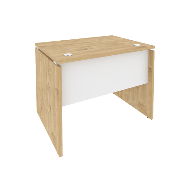Onix Стол письменный O.SP-1.7 Тиквуд светлый/Белый бриллиант 980*720*750 - Вид 1