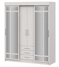 шкаф-купе Фортуна ясень анкор светлый/ясень анкор светлый - Фото предпросмотра