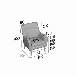 (gun-k) Кресло Гунар - Фото предпросмотра