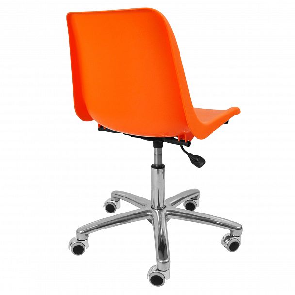 Кресло  "Vicenza SW на крестовине CINA алюминий" оранжевый - Вид 2
