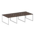/catalog/kategorii/stoly/rabochie-stantsii-i-bench-sistemy/metal-system-quattro-r-st-na-6-rab-mesta-na-o-obraznom-m-k-40bo-sm-6-1-venge-seryy-metall-3000-1475-/ - фотография