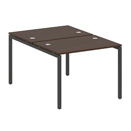 Metal System Quattro Р. ст. на П-образном м/к 40БП.РАС-СП-2.1 Венге/Антрацит металл 1000*1475*750 - Фото предпросмотра