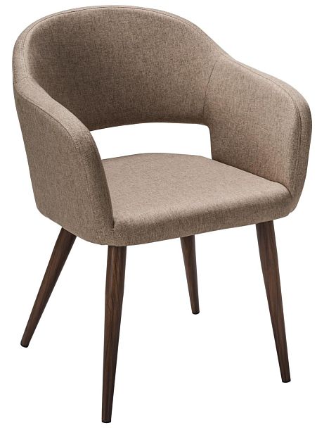 Кресло Oscar Сканди Браун Темный Орех - Вид 1