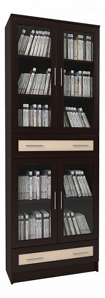 Шкаф книжный Мебелайн-43 - Вид 1
