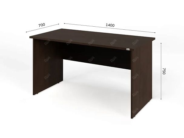 ЛАЙТ / LIGHT RLG002-14x7 Прямоугольный стол 140x70x75 Венге - Вид 2