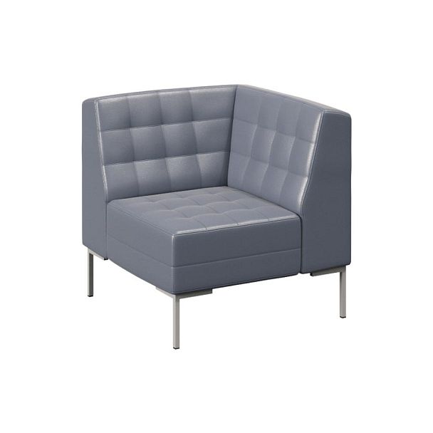 Forest Секция угловая FR-U-01 Oregon 17/Металл Серый 790*790*840 - Вид 1