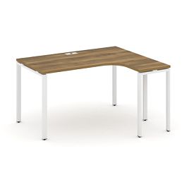 Concept Стол эргономичный CN.SA-001(R) Сандал Янтарный/Металл Белый 1380*1180*750 - Фото предпросмотра