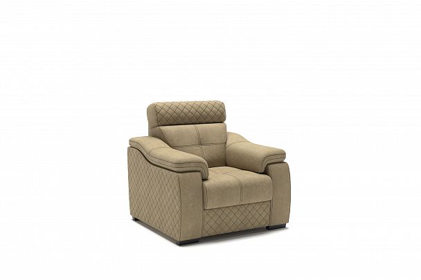 Boston NEW кресло замша бежевый - Вид 2