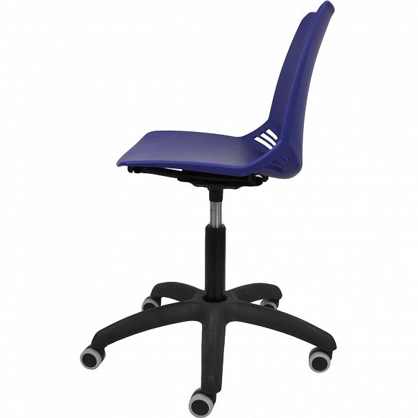 Кресло "Race SW КРЕСЛО на черной Крестовине Somalia",  синий - Вид 4