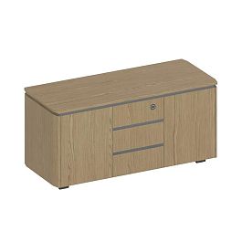 Тумба ION для оргтехники с фальшпанелями ИН 262 ГР - Фото предпросмотра