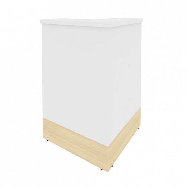 Стойка угловая "Style" Л.УМ-1 Л акация/белый - Вид 1