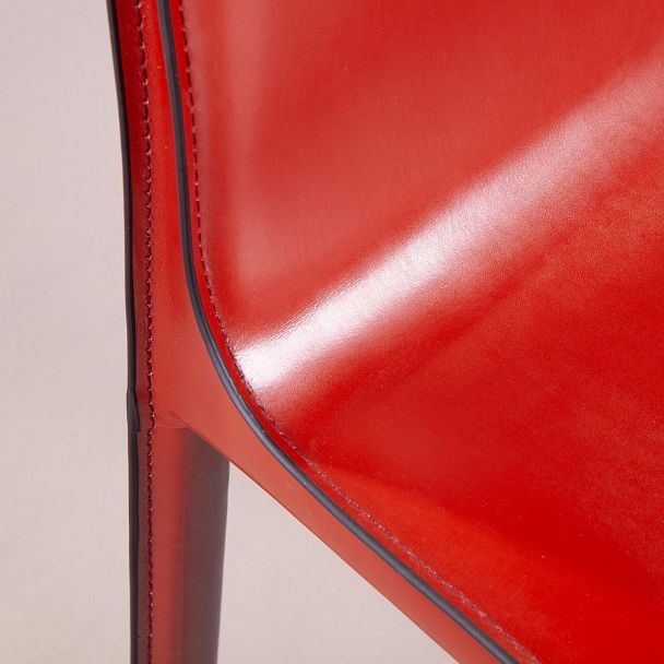 Стул Barrie, кожа ретро-красный - Вид 12