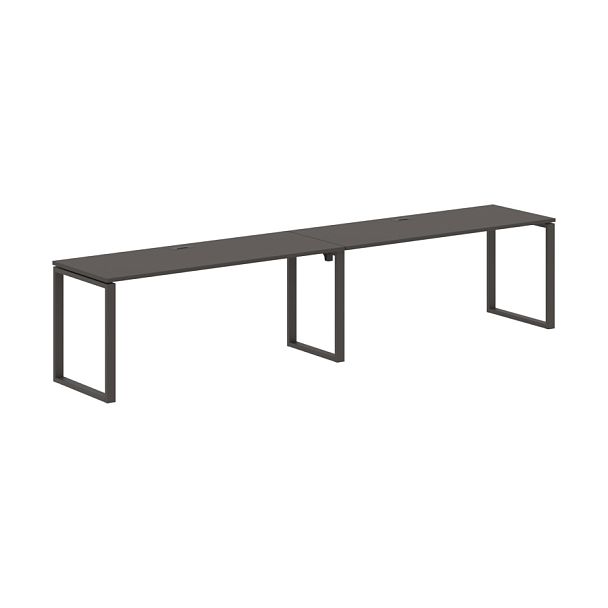 Стол 2-х местный EQWST 3567 Мокко/Мокко 3526х670х750 EDIS - Вид 1